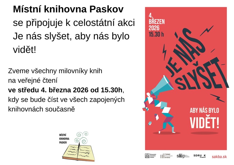 Místní knihovna Paskov 1