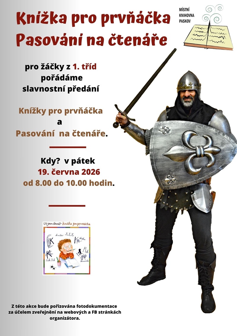 Pasování 2026 čb rytíř